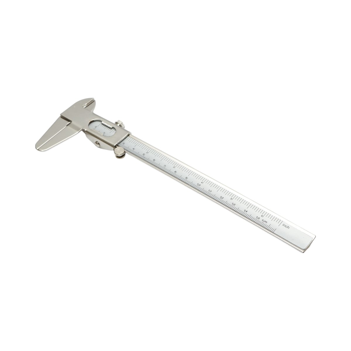 Subler mecanic profesional 150mm, scala gradata in mm/cm/inch, masuratoare interioara, exterioara, adancime Crownman